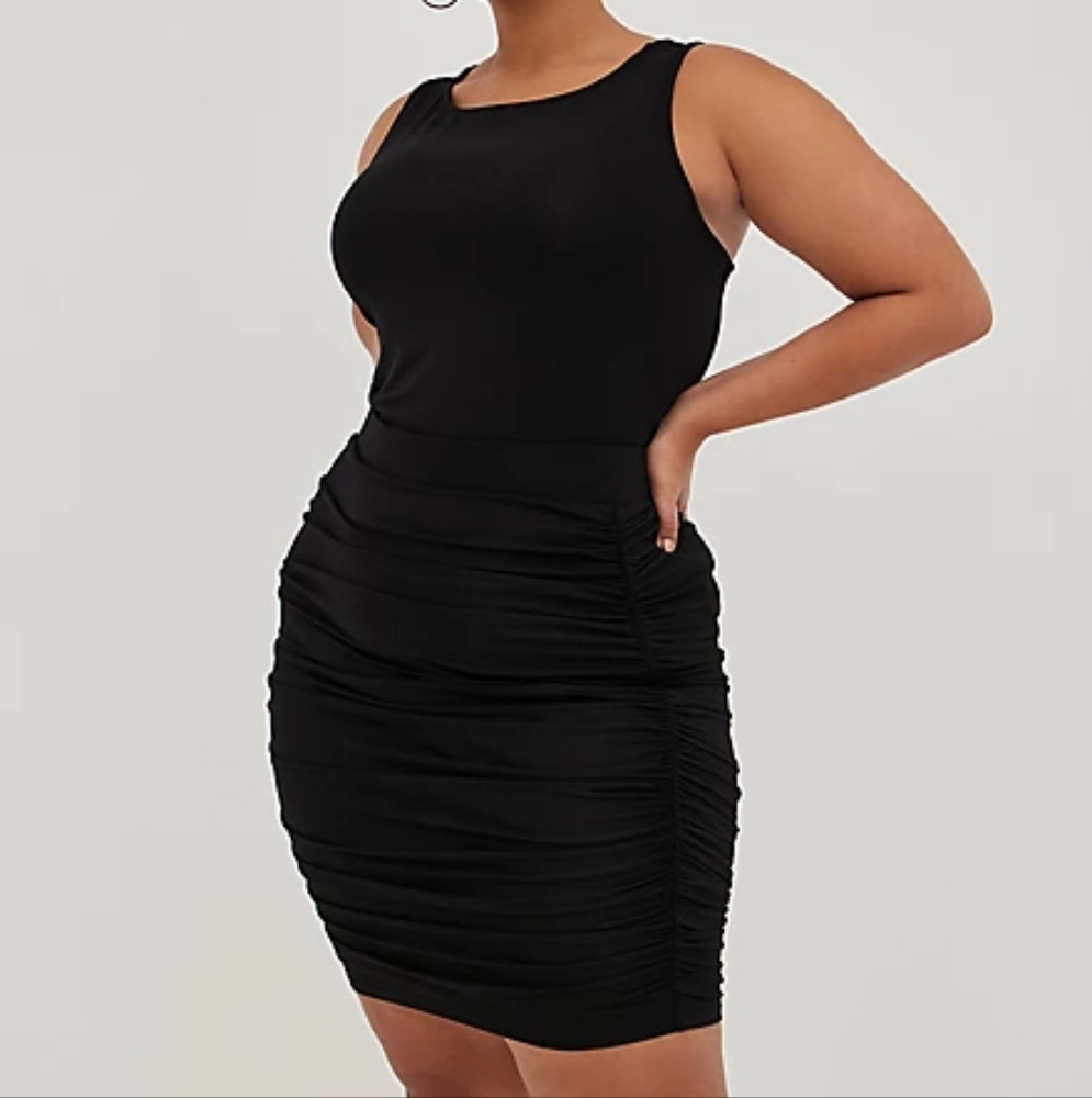 Torrid Super Soft Black Minimalist High Neck Tank Size 4X NWT